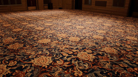 Case Study: Ballroom Carpet Design & Installation