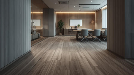 Vinyl Flooring Acoustic Performance Office Singapore