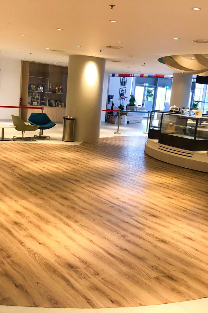 School flooring project Singapore